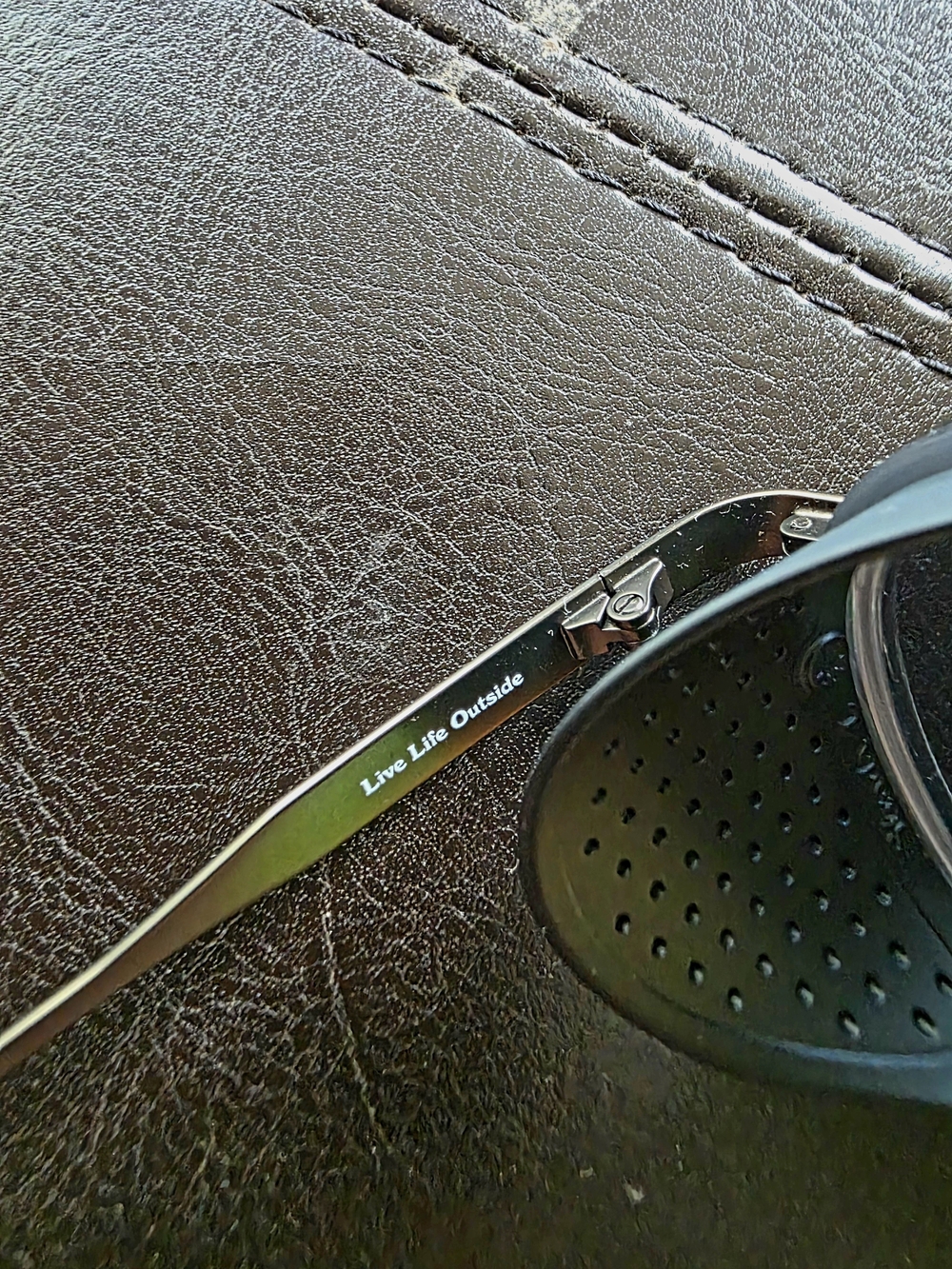 Sunski Strada Polarized Glasses In Ivory Silver. Like New - Picture 4 of 5